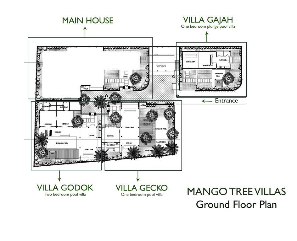 Mango Tree Villas Jimbaran Eksteriør billede